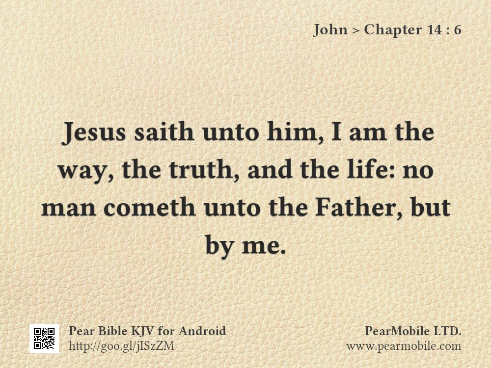 John, Chapter 14:6